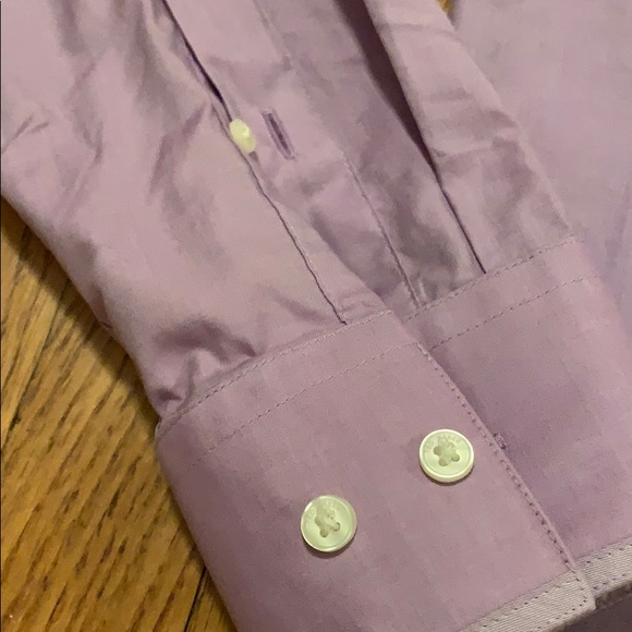 Lavender Ted Baker button down dress shirt - Picture 5 of 11